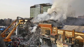 Mindestens 20 Feuerwehrleute sterben bei Großbrand in Teheran