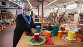 Teller und Tassen aus Thüringen