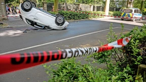 Wie konnte sich das Cabrio überschlagen?