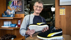 Der Mann, der jeden Turnschuh rettet