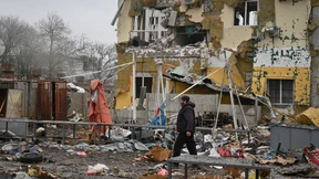 Stromgeneratoren für die Menschen in Odessa