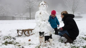 Glätte und Schnee in den Mittelgebirgen