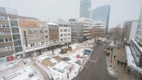 Offenbacher Marktplatz wieder für Verkehr freigegeben