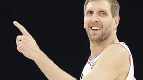 Nowitzki begeistert mit Kurzauftritt