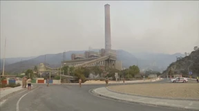 Brand gefährdet Kraftwerk