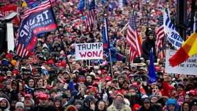 Trump sah nur eine „liebevolle Menge“