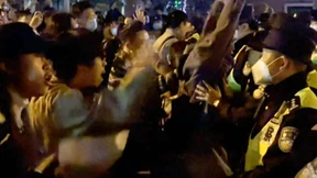 Proteste in China gegen die Corona-Lockdowns