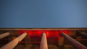 Nazi-Schmierereien am Haus der Kunst in München