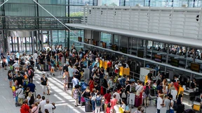 Verursacherin des Flughafenchaos saß schon im Flieger