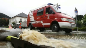 Überflutungen in Österreich und Slowenien