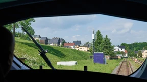 Funkenflug im Erzgebirge
