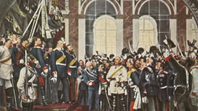 Kaiserproklamation im Siegesrausch