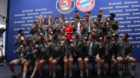 Bayern-Kicker tauschen Trikots gegen Trachten