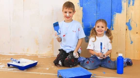 Drei Kinderzimmer, Küche, Bad