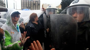 Polizei räumt besetzten Staatssender