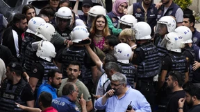 Türkische Polizei riegelt Zentrum ab