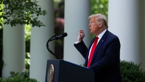 Donald Trump lästert erneut über Mundschutze