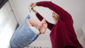 Kaum schwanger, schon weg