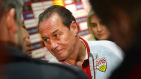 Die VfB-Laterne leuchtet rot