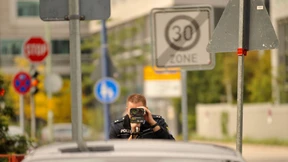 „Bisschen schnell unterwegs heute“