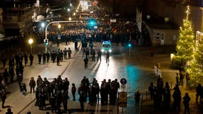Gegendemo stoppt „Pegida“-Marsch