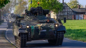 Marder der Bundeswehr stehen bereit zur Auslieferung