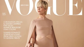 Selma Blair posiert mit Gehstock für die „Vogue“