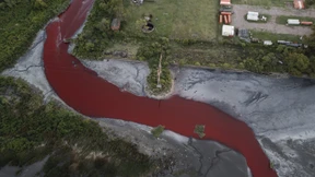 „Fluss aus Blut“: Bach in Argentinien färbt sich rot