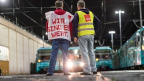 Warnstreik im öffentlichen Nahverkehr