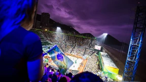 Das Herz der Spiele schlägt am Strand