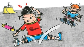 Vollpfeife in der Halfpipe