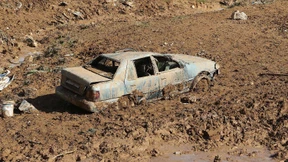 Überschwemmungen in Jordanien