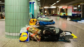 Zuflucht vor der Kälte