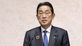 Japans Mann mit dem Füllhorn wackelt