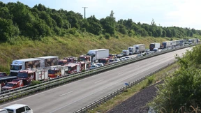 Drei Tote bei schwerem Unfall auf A14 bei Halle