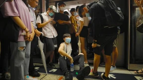 Chaos auf Hongkonger Bahnhöfen