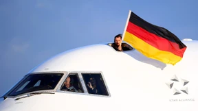 Deutsches Team in Frankfurt gelandet