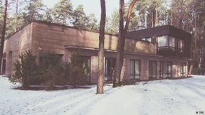 Haus aus 600 Tonnen Beton