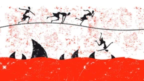 Absturz von ganz oben