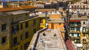 Zum Flanieren aufs Dach