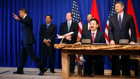 Obamas Hilfestellung 