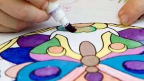 Ausmalbücher für Erwachsene sind sehr gefragt