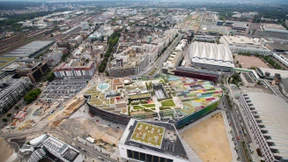 Vier neue Hochhäuser und die U5