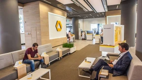 Zurück an die Schalter