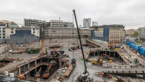 Erst ein Bergwerk, dann ein Hochhaus