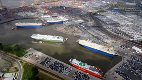 Die Flut chinesischer Autos erreicht Bremerhaven
