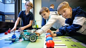 Wo Ideen und Roboter laufen lernen