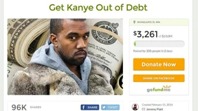 Spenden sammeln für Kanye West