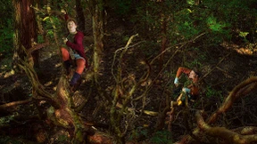 Ein kraftvolles Mädchen