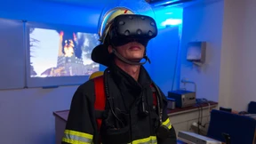 In der Hitze des virtuellen Brandeinsatzes